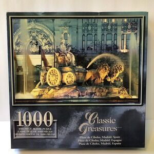 SURE-LOX Classic Treasures 1000 PC Puzzle 29x19" Plaza de Cibeles Factory Sealed